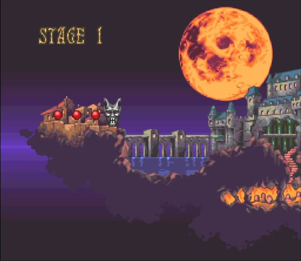 Castlevania Dracula X - геймплей игры Super Nintendo\Famicom